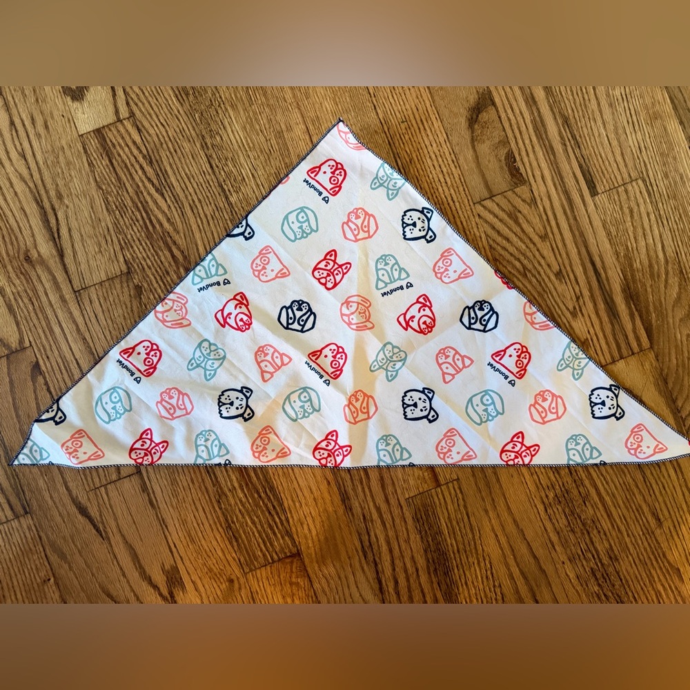 Colorful Dog Printed Dog Bandana